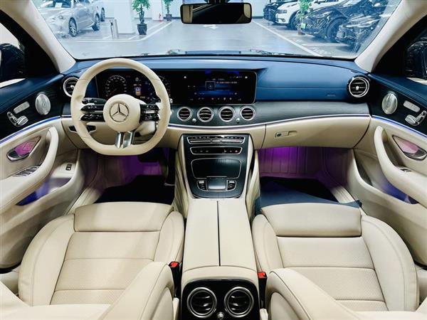 奔驰E级 2022款 改款 E 300 L 运动豪华型