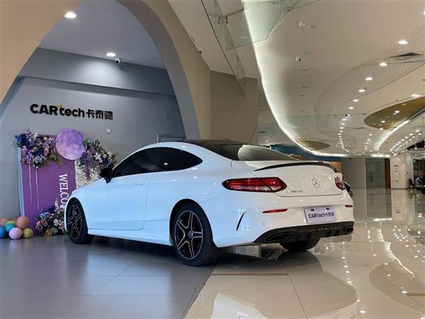 奔驰C级(进口) 2022款 改款 C 260 轿跑车