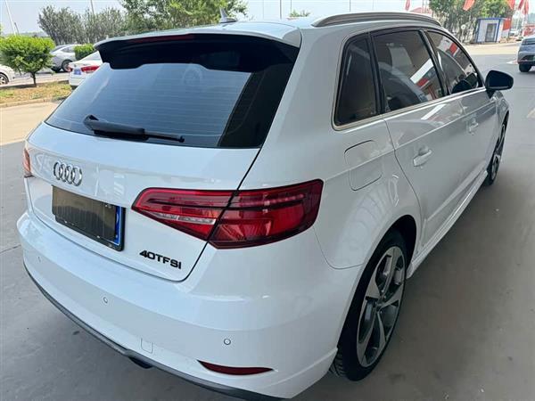 奥迪A3 2018款 30周年年型 Sportback 40 TFSI 运动型