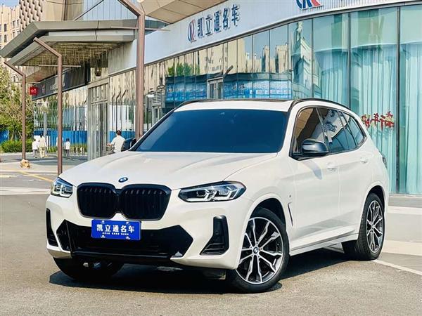 宝马X3 2022款 xDrive30i 领先型 M曜夜套装