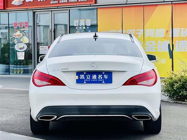 奔驰CLA(进口) 2018款 CLA 200 动感型