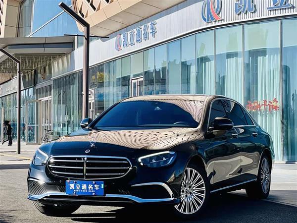 奔驰E级 2023款 E 300 L 时尚型