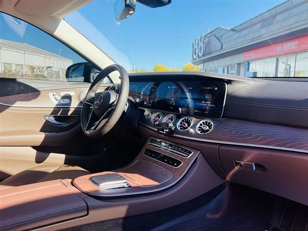奔驰E级 2023款 E 300 L 时尚型