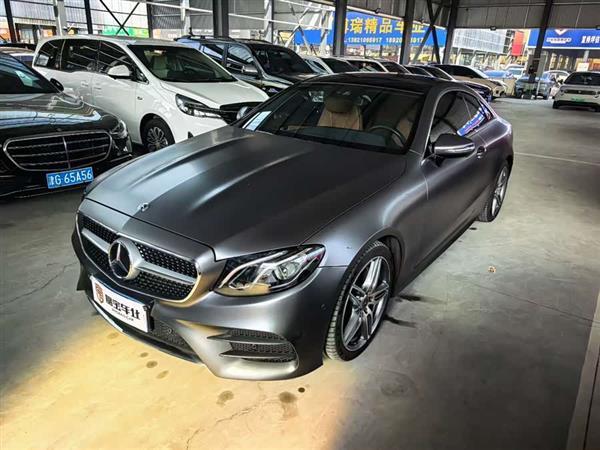 奔驰E级(进口) 2017款 E 200 轿跑车