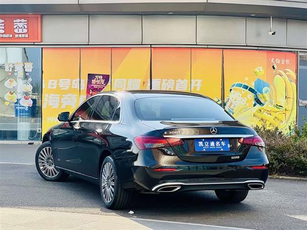 奔驰E级 2023款 E 300 L 豪华型