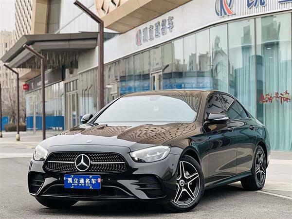 奔驰E级(进口) 2023款 E 300 时尚型运动版