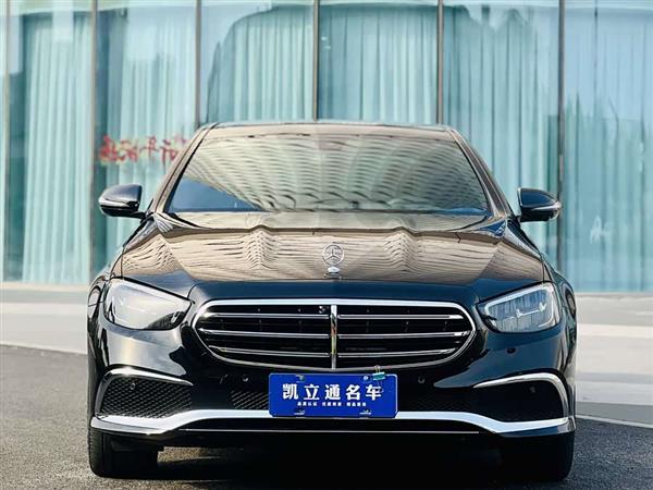 奔驰E级 2022款 改款 E 300 L 运动豪华型