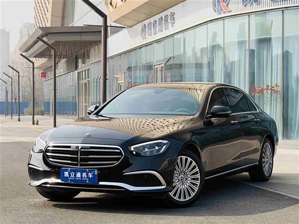奔驰E级 2023款 E 300 L 时尚型