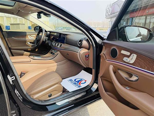 奔驰E级 2023款 E 300 L 时尚型